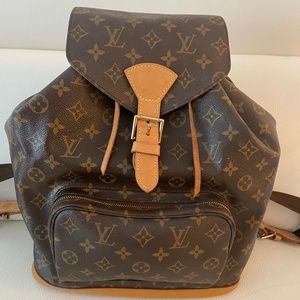 Louis Vitton Montsouris GM Backpack M51136